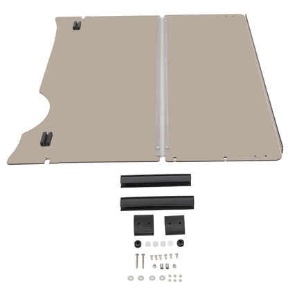 Solid Spare Tinted Foldable Windshield Golf Cart Impact Resistant For EZGO RXV 2008-up 2024