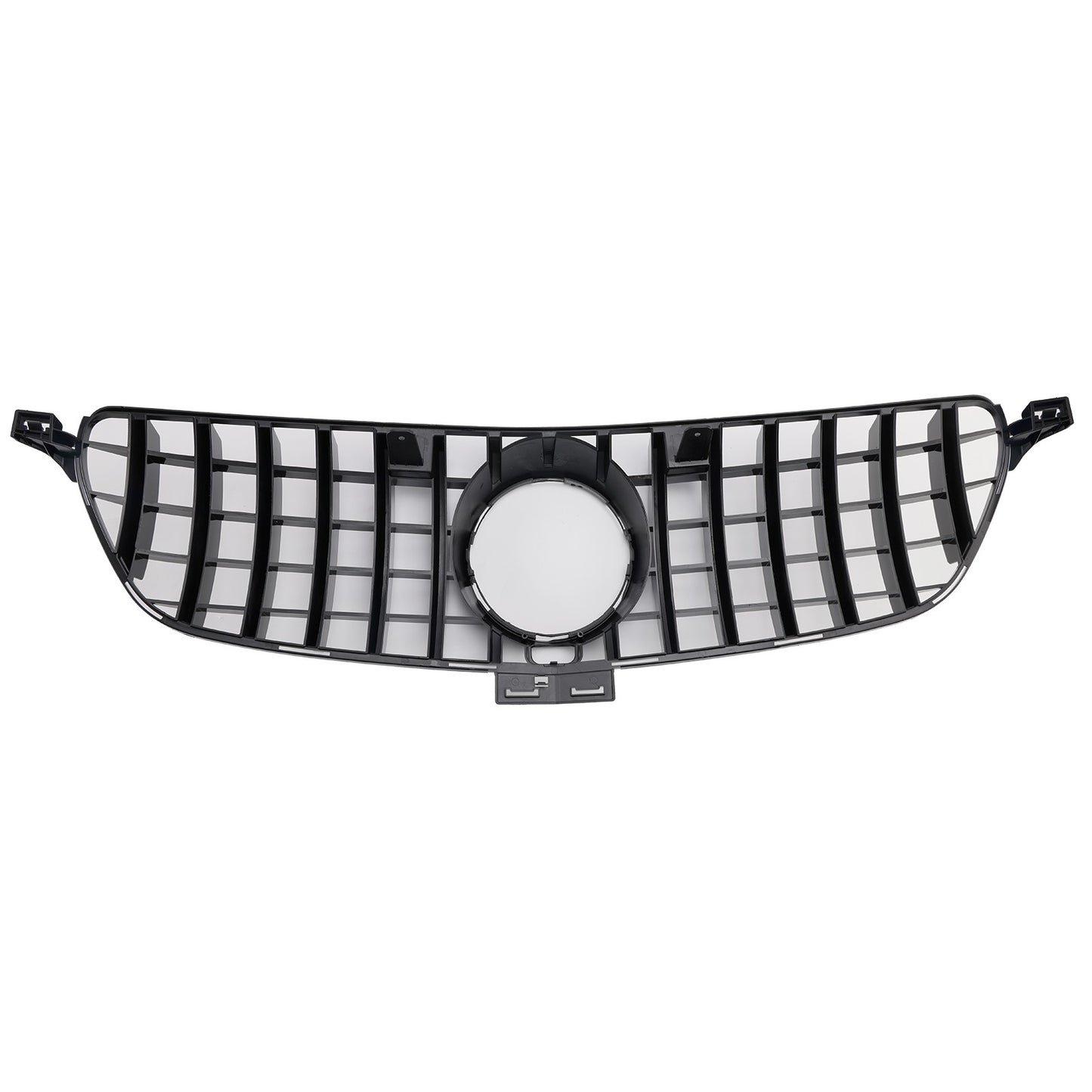 GT Style Front Bumper Grille Grill Fit Mercedes Benz GLE-Class W166 2015~2018