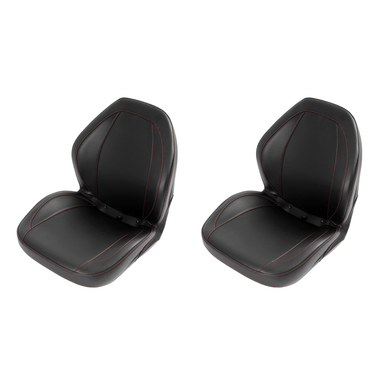 Solid Spare 2PCS Black Sewn Bucket Seats For Yamaha Rhino 450 660 700 #5UG-F4710-00-00