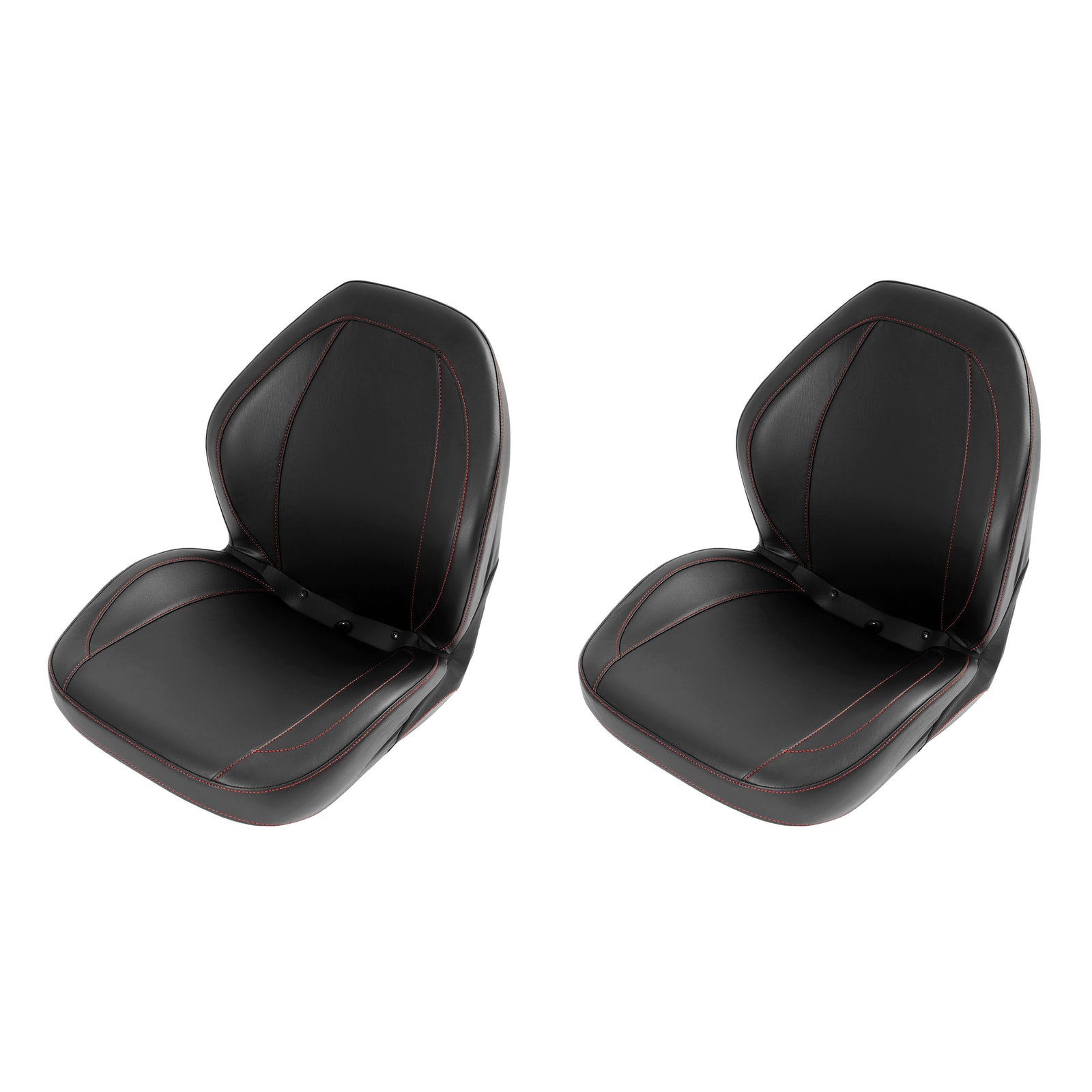 Solid Spare 2PCS Black Sewn Bucket Seats For Yamaha Rhino 450 660 700 #5UG-F4710-00-00