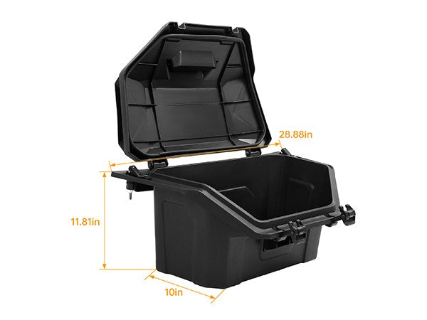 Solid Spare 42QT #2883752 Rear Cargo Storage Box For Polaris RZR Turbo /RZR PRO XP 2020-2025