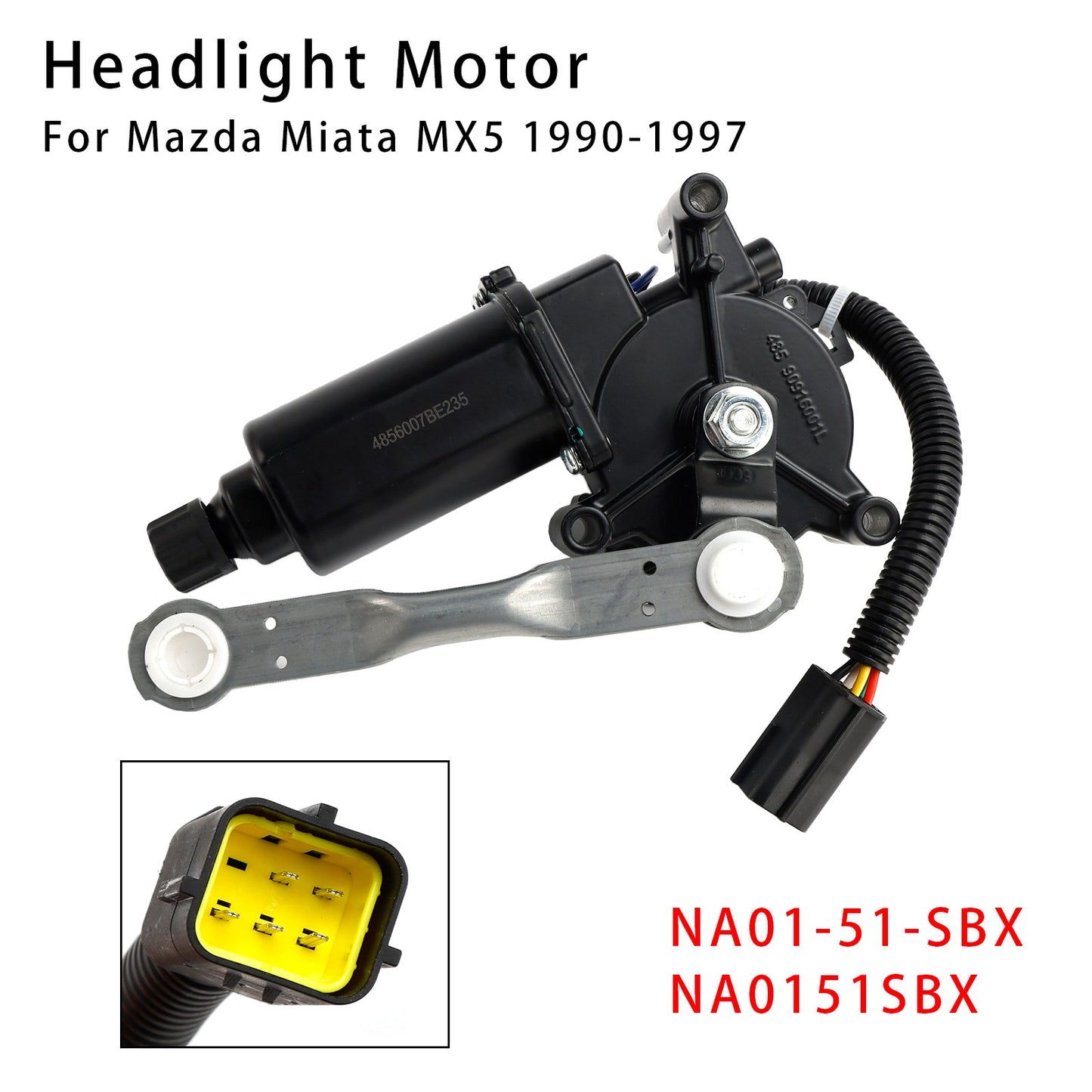 Left Side Headlight Motor NA01-51-SBX NA0151SBX For Mazda Miata MX5 1990-1997