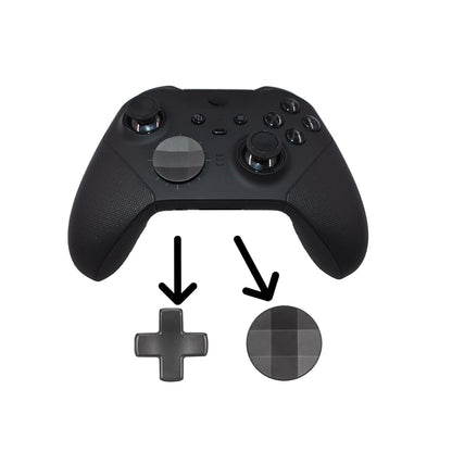 Replacement Metal D Pads and Paddles Kit for Xbox One Elite Controller Series 2