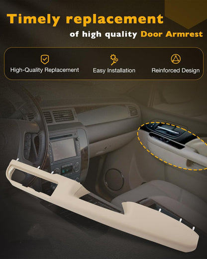 Passenger Armrest Repair Kit For 10-14 Chevy Silverado GMC Sierra 1500 2500 Tan