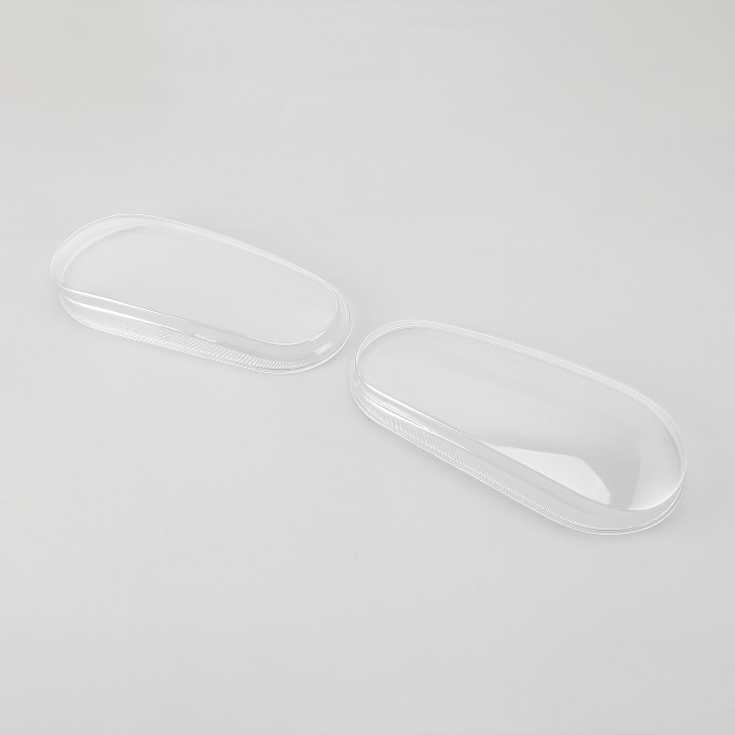 Left+Right Headlight Lens Shell Cover Lampshade For VW MK4 Golf/GTI/R32 99-2005