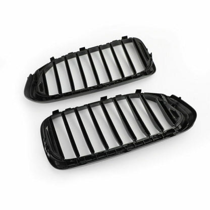 Glossy Black Front Kidney Grille Grill fits BMW 5 Series 530i 540i G30 2017-2019