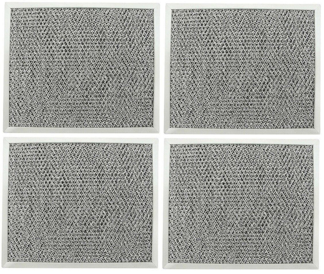 Solid Spare 4 Range Hood Grease Mesh Filters Compatible for Whirlpool WP707929 11-3/8" x 14"