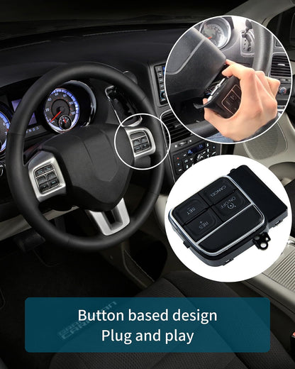 Steering Wheel Cruise Control Switch For 11-18 Chrysler 200 Dodge Charger Jeep