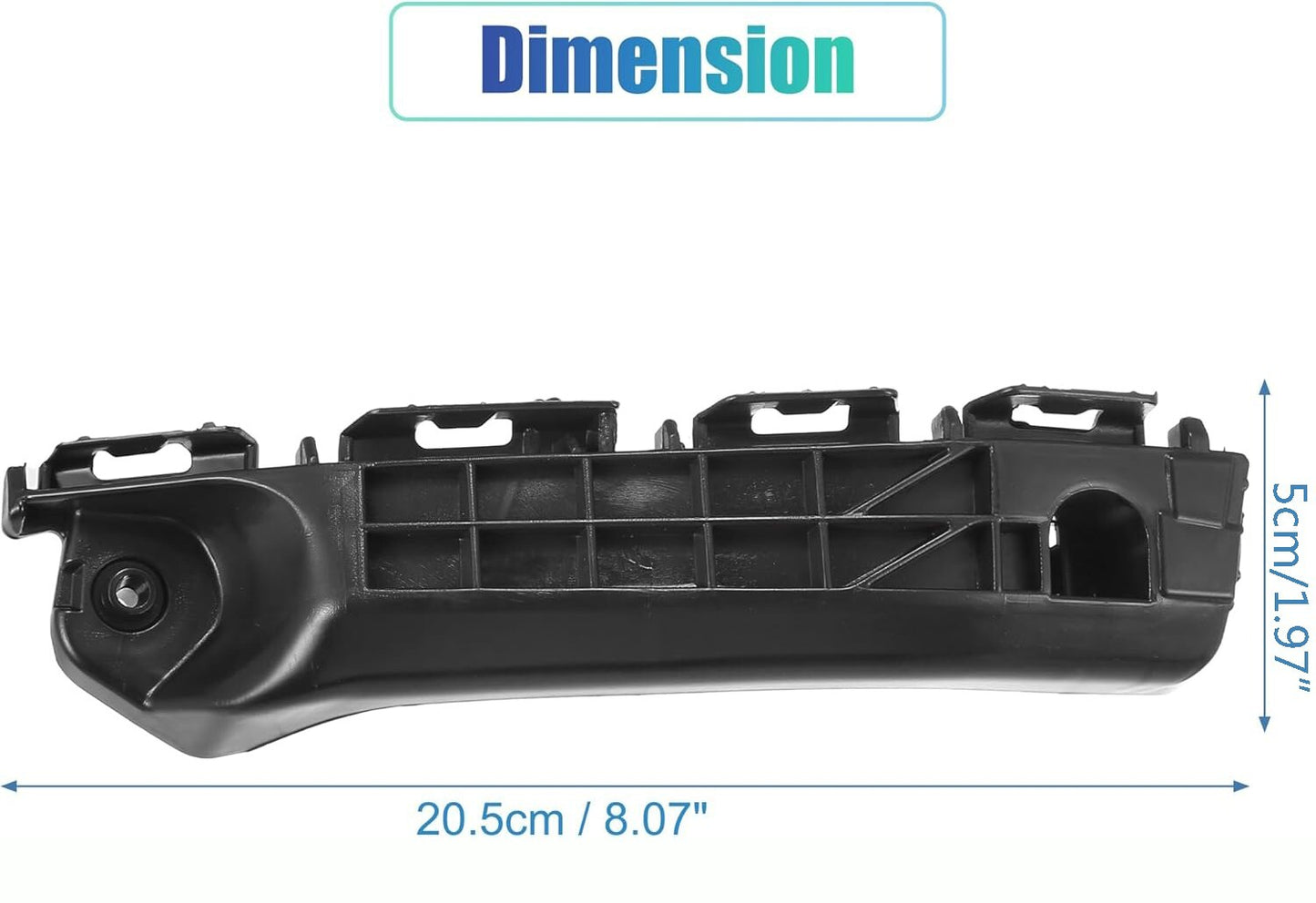 Fit For 2012-2014 Toyota Yaris Left+Right Side Rear Bumper Bracket Retainer