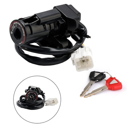 Ignition Switch Keys Fit for Kawasaki ZX636 ZX6R ZX10R Ninja 400R 650 1000 11-19