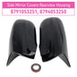 Side Mirror Covers Rearview Housing Black for Lexus IS250 IS350 2006-2012