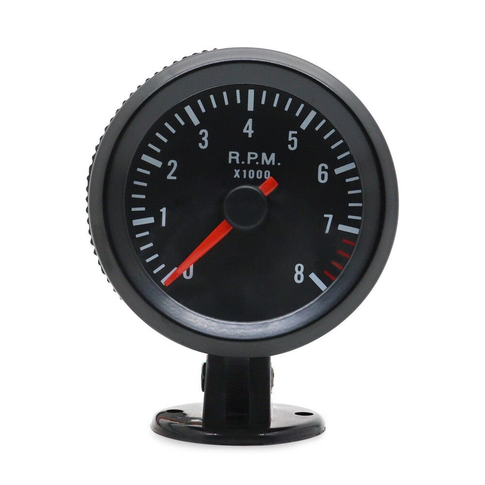 2" 52mm Universal Car Tachometer Gauge Meter with LED Shift Light 0-8000 RPM 12V