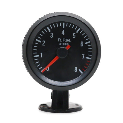 2" 52mm Universal Car Tachometer Gauge Meter with LED Shift Light 0-8000 RPM 12V