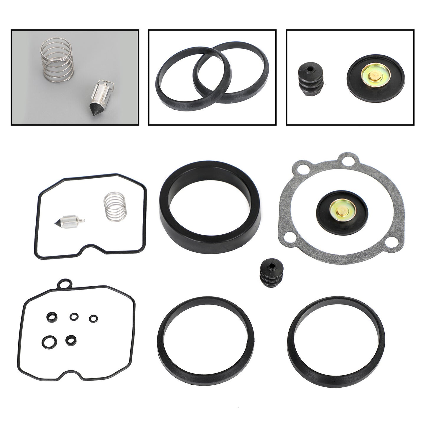 Carburetor Carb Rebuild Kit fits for CV Type 1990~Up XL 883 1200 Softail Dyna