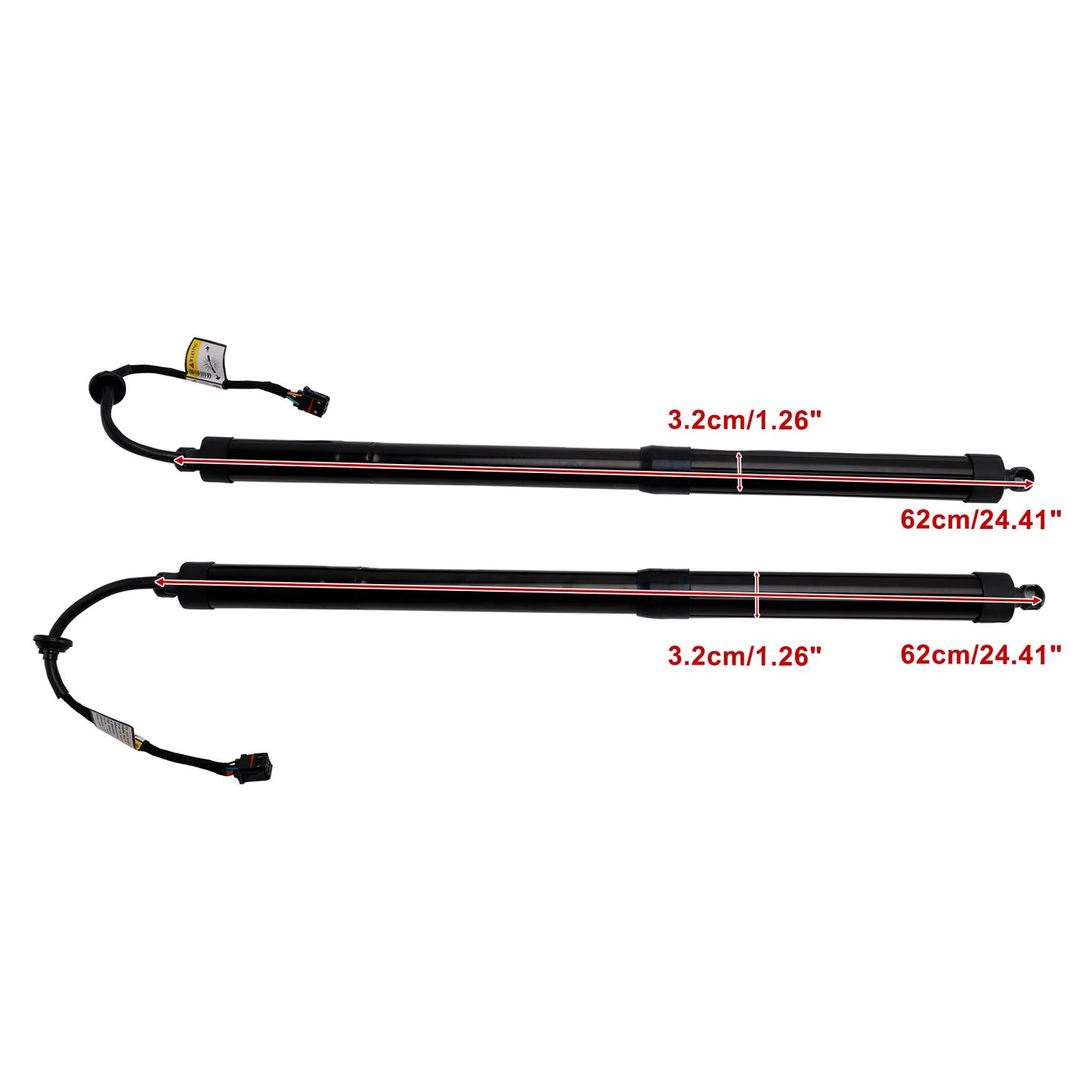 2PCS Rear Tailgate Power Hatch Lift Support Fit Hyundai Santa Fe 2013-2019