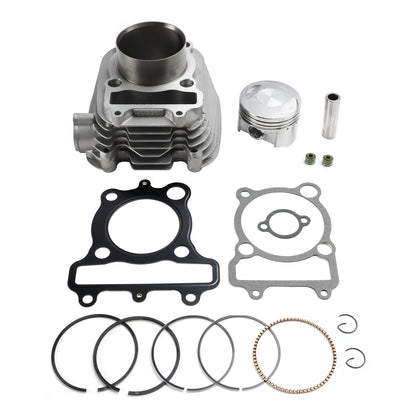 67mm Cylinder Jug Piston Kit For Yamaha YTM200 Tri-Moto Yamahauler 200 1983-1985