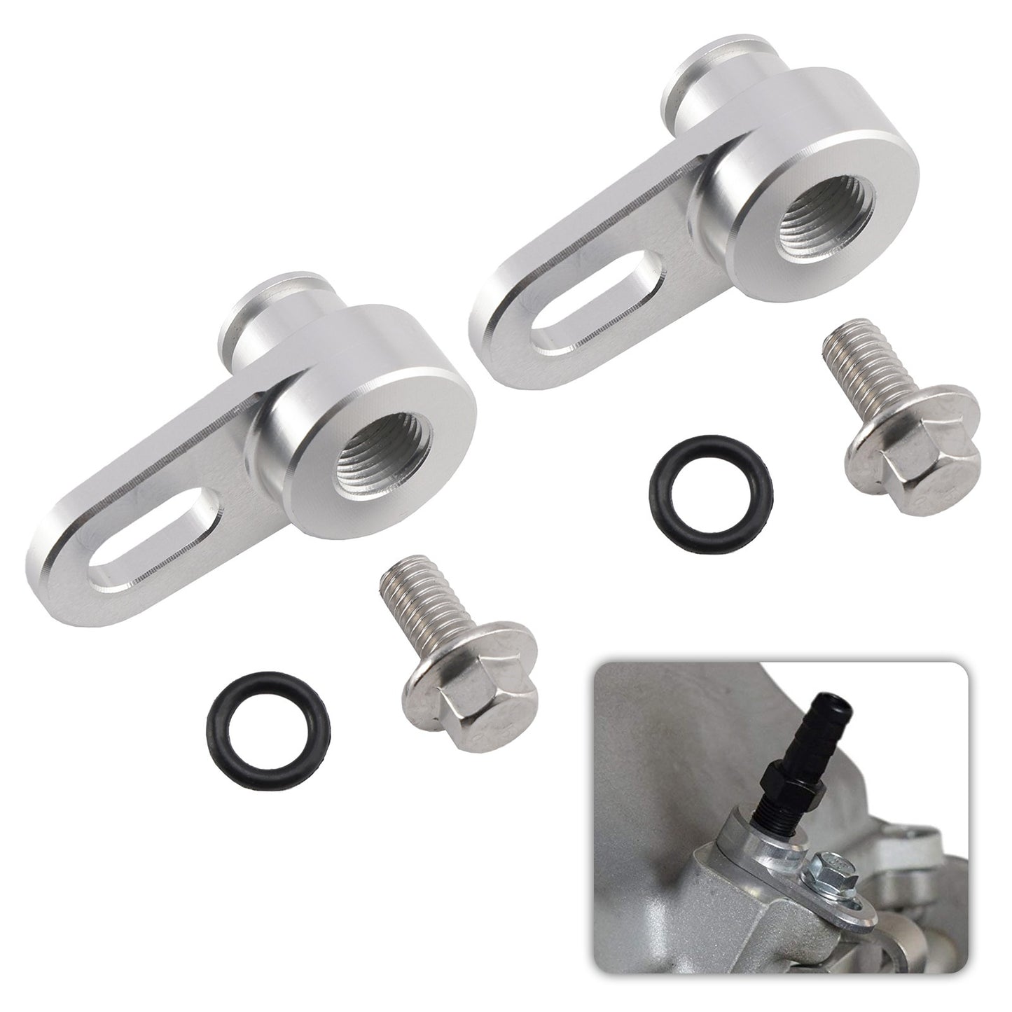 Vacuum Port 1/8 NPT Hose Adapter for LSA LS9 LT4 LS Supercharger MAP
