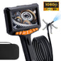 5" LED 2-Way 360°Endoscope W/Light Industrial Articulating Borescope Camera