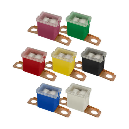 30-120A Bent Male 9/16" Fuse Cartridge FLD PAL Auto Link, Car, Truck - Multipack