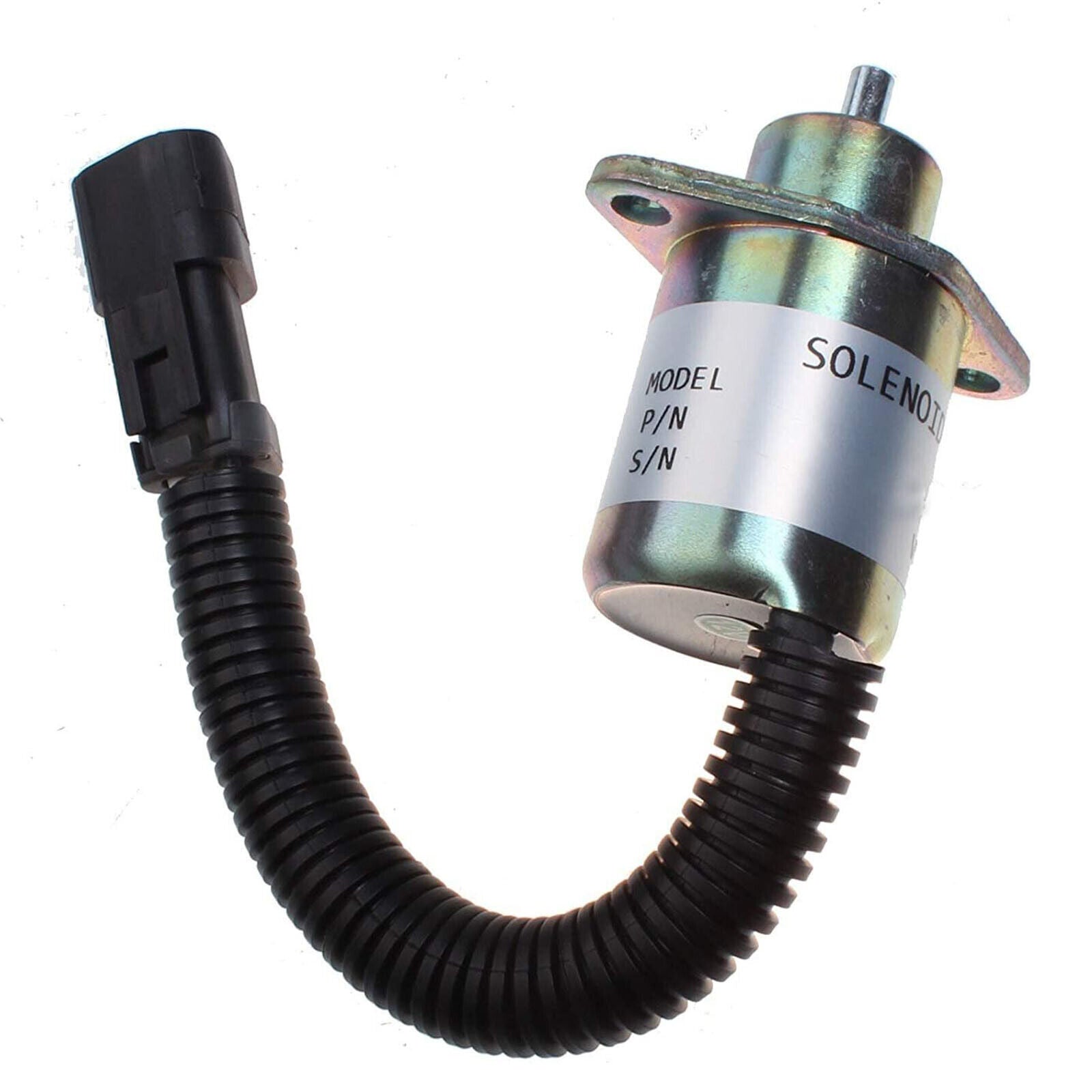 Solid Spare Fuel Shutoff Solenoid for CAT SKID STEER LOADER 267 277 287 236 246 248 252 262