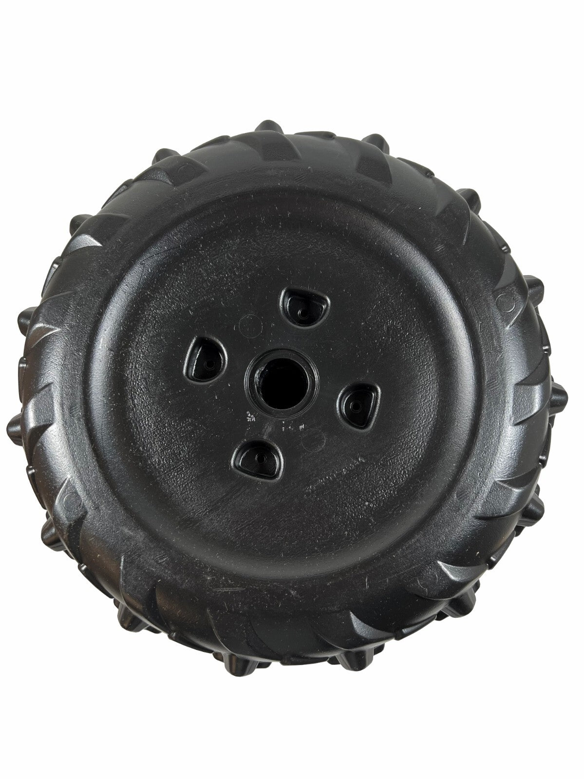 Solid Spare (2) Power Wheels 3900-6454 Black Wheel For Jurassic World Dino Racer ATV