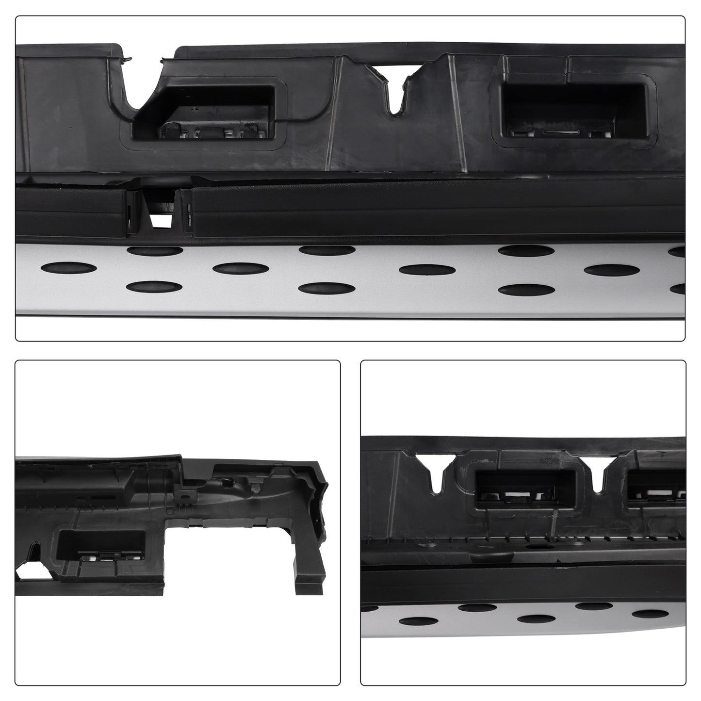 Aluminum Running Board Side Step Bar For Mercedes-Benz GL450 GLS X166 2013-2019