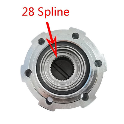 2pcs Manual Locking Hubs -28 Spline 40250-2S610 For Nissan D21 Base/SE/XE Pickup