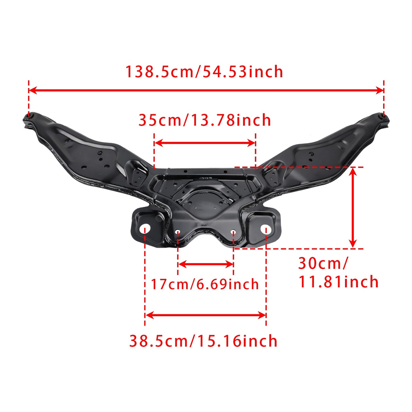 Front Crossmember Subframe Bracket For Infiniti Q50 2014-2020 544B2JK51B