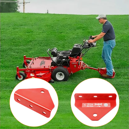 109-9487 LawnMower Hitch Kit For Exmark Toro Zero Turn Mower Trailer Cart Red