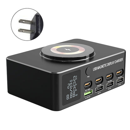 140W Fast Charging Charger Intelligent Digital Display PD100W Magnetic Wireless