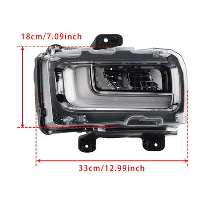 Right LED Front Fog Light Lamp For Ford F150 2024-2025 RL3415A254AB RL3Z-15200-A
