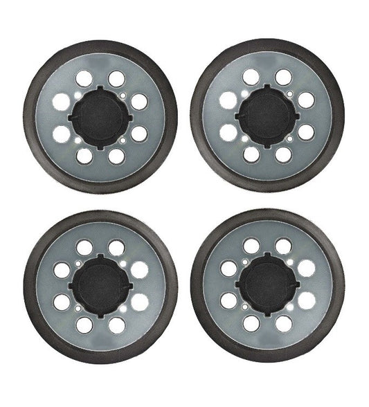 Solid Spare (4) RSP54 Aftermarket 5" Dia 8 Vacuum Holes Hook & Loop Sanding Pads