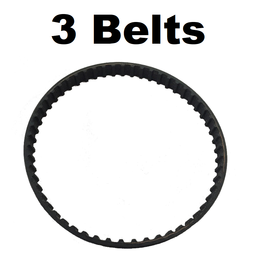 Solid Spare 429964-32 Drive Belt for Black and Decker Sander BR300 - 55 Teeth 3 PACK