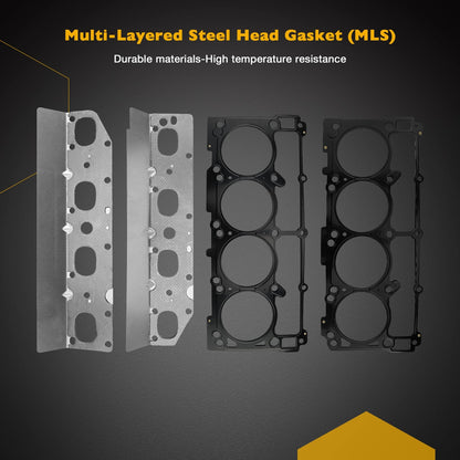 Full Cylinder Head Gasket set For 2005-20 Dodge Ram Chrysler 300 Aspen Jeep 5.7L
