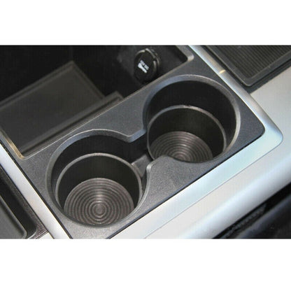 2Pc Heavy Duty Cup Holder Insert For 09-16 Dodge Ram 1500 10-16 2500 3500 Rubber