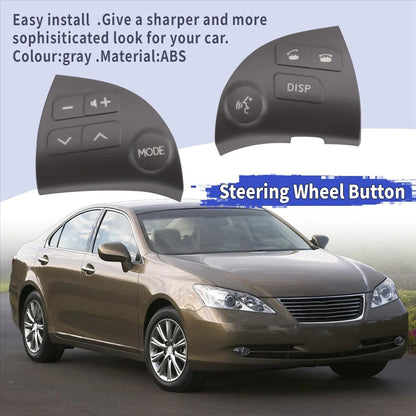 For Lexus ES350 2006-12 Steering Wheel Control Grey Button Cover 84250-33190-C0