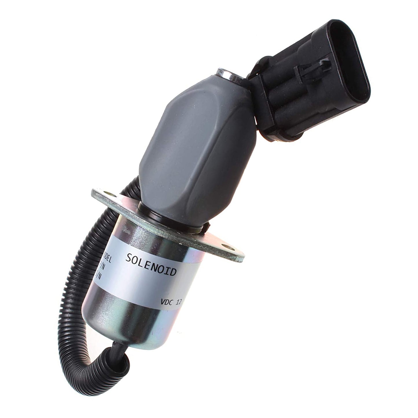 Solid Spare 12V Fuel Solenoid 6681513 6681512 for Bobcat Skid Steer 325 328 751 7753 853 953