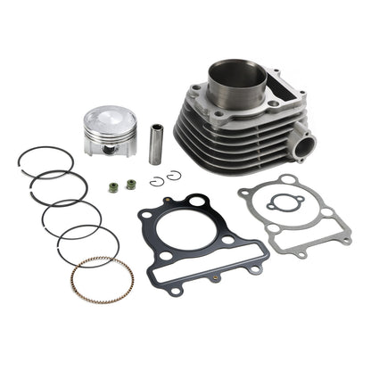 67mm Cylinder Jug Piston Kit For Yamaha YTM200 Tri-Moto Yamahauler 200 1983-1985