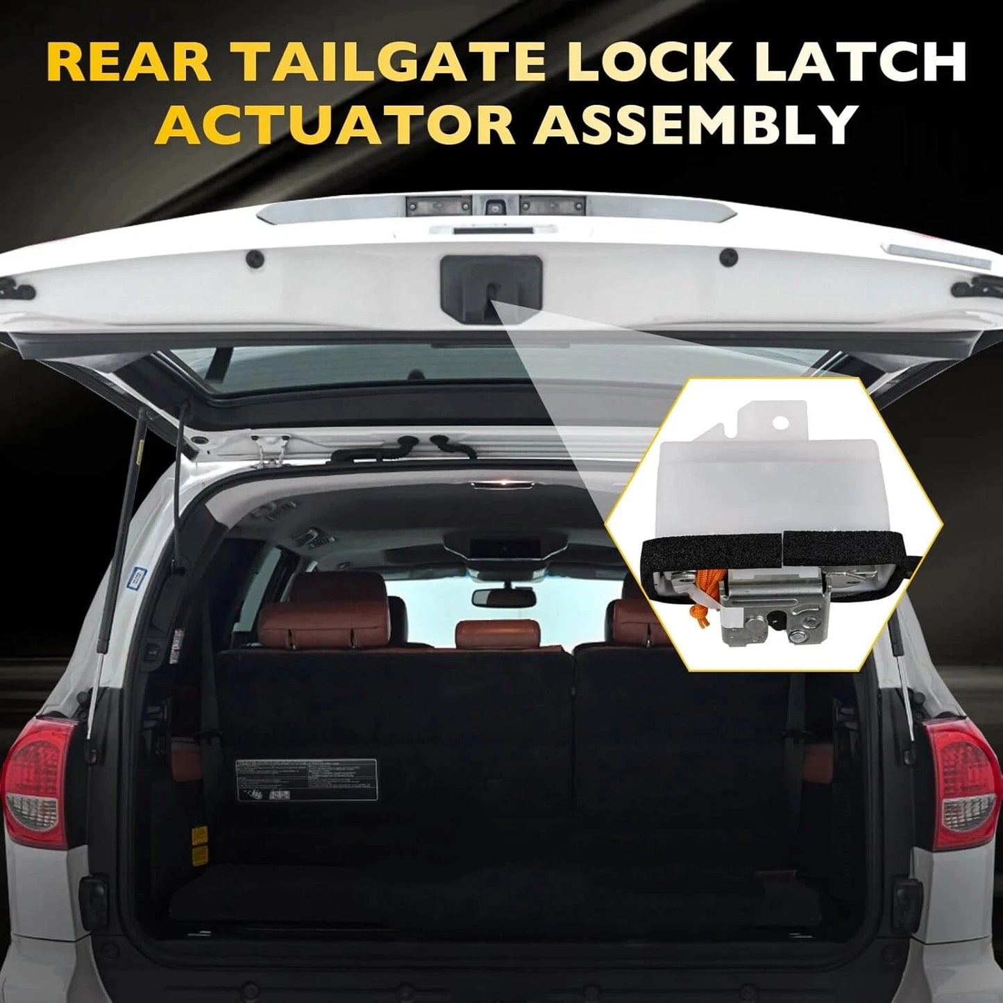 Rear Liftgate Hatch Lock Latch Actuator For 2008-2021 Toyota Sequoia 69110-0C030