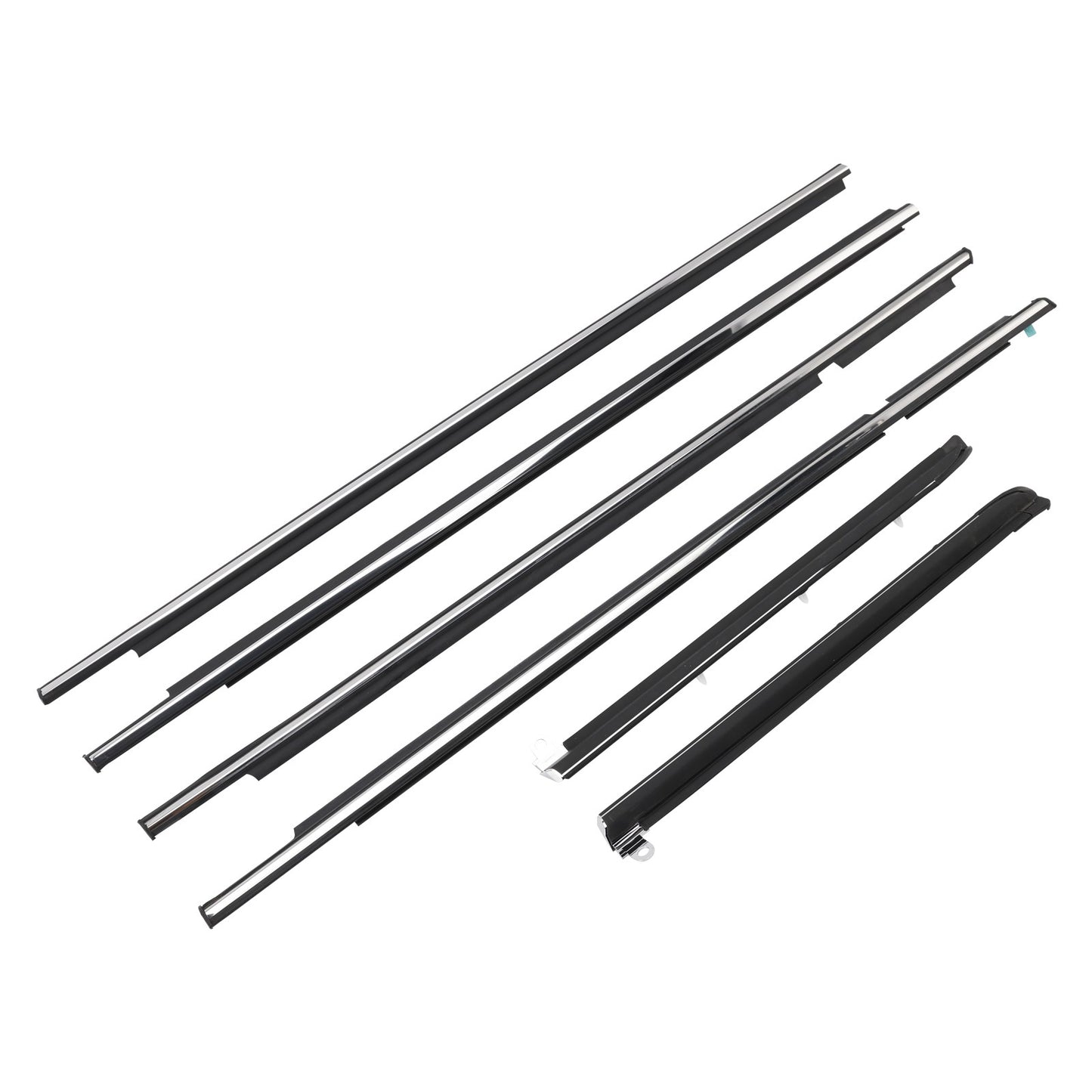 6pcs Quarter & Door Belt Moulding Weatherstrip For Toyota Lexus GX470 03-09