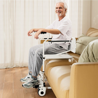 Patient Chair Transferred Lift Wheelchair Removable Split Type Wheelchair_250 lb