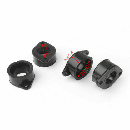 Intake Manifold Carb Boots Set Fit for Kawasaki KZ650/KZ700/KZ750/ZN700/ZX750 US