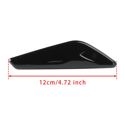 Left+Right Front Fender Black Trim 51117338569+51117338570 For BMW X3 F25 X4 F26