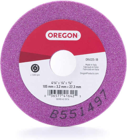 Solid Spare Oregon OR4125-18A Grinding Wheel, 4-1/8" x 1/8"