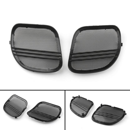 Motorcycle Tri-Line Speaker Cover Grills For  Road Glide Black 2015-2018 USA