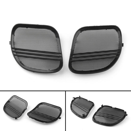 Solid Spare Motorcycle Tri-Line Speaker Cover Grills For Road Glide Black 2015-2018 USA