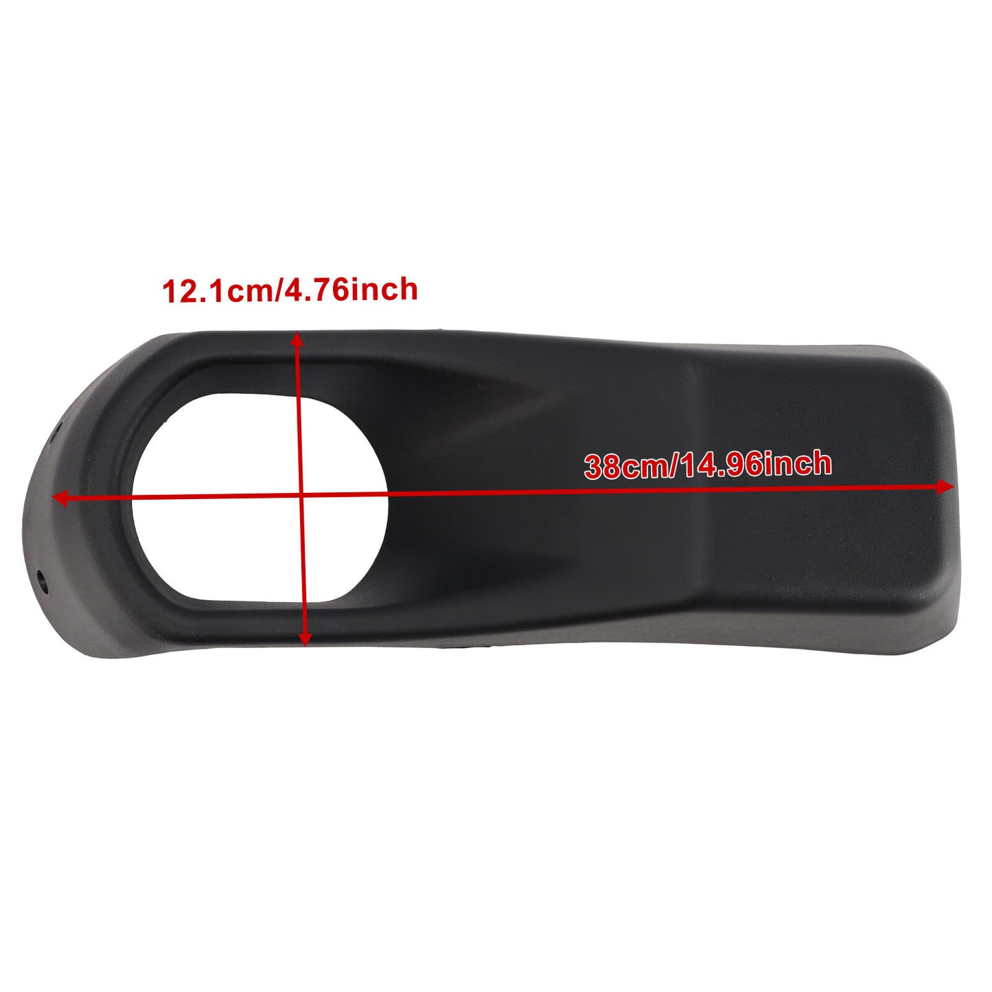 Left Fog Light Bezel Trim For Jeep Wrangler JL Gladiator 18-25 68295559AA