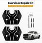 Aluminum Sun Visor Repair Kit with Box For Ram 1500 2019-2025 Fix Visor Bracket