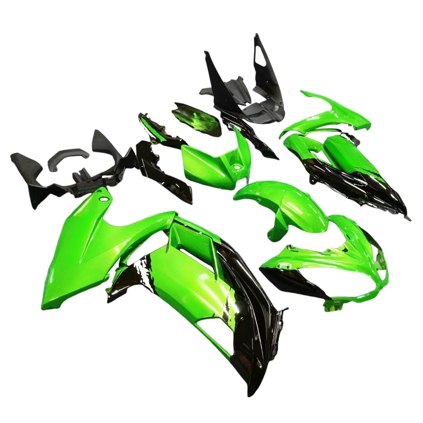 Amotopart Injection Fairing Bodywork For Kawasaki ER6F/Ninja650 2012-2016 green