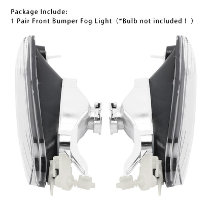 Pair Front Bumper Fog Light Without Blubs  For E46 323i 325i 1998-2001（Pre-LCI）